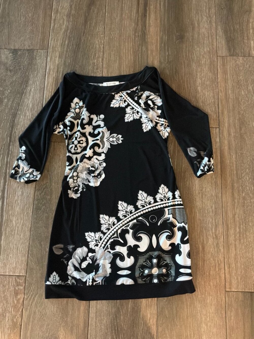 WHBM paisley/floral pattern tunic top size medium